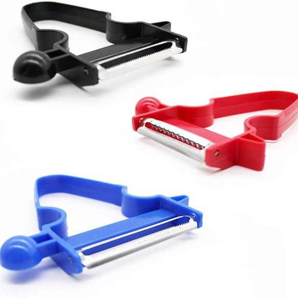 Vegetable Peeler for Kitchen, Stainless Steel Peeler for Potatoes Carrots Apples - Picture 1 of 7